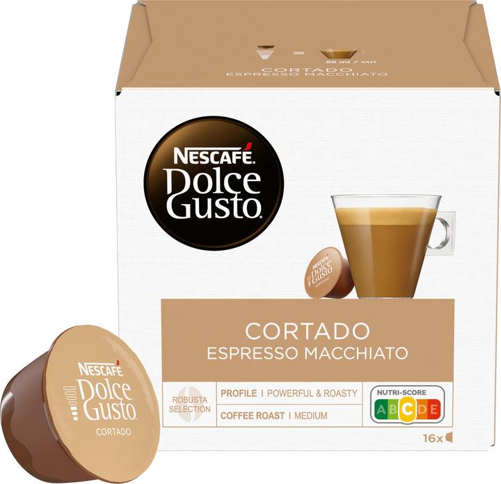 Immagine prodotto Nescafé Dolce Gusto Cortado Espresso Macchiato (16 x Porta.)
