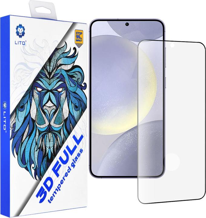 Produktbild Lito - 3D Full Cover Ultra Thin - Samsung Galaxy S24 Plus - Black (Samsung Galaxy S24+)