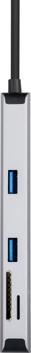 Produktbild Digitec USB-C-6-Port Hub (USB-C, 6 Ports)