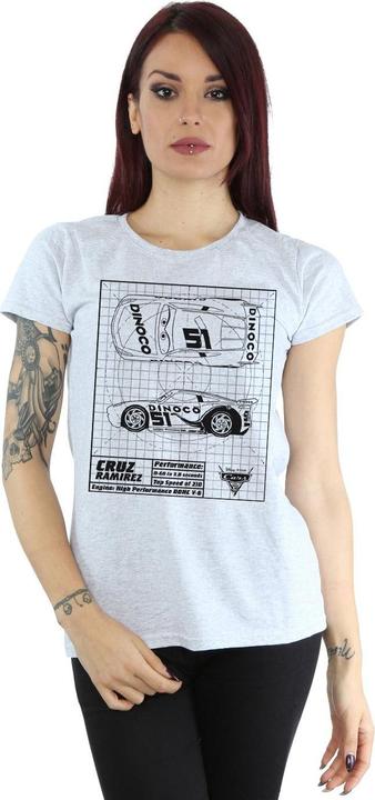 Produktbild Disney Cars Cruz Ramirez Blueprint TShirt (XL)