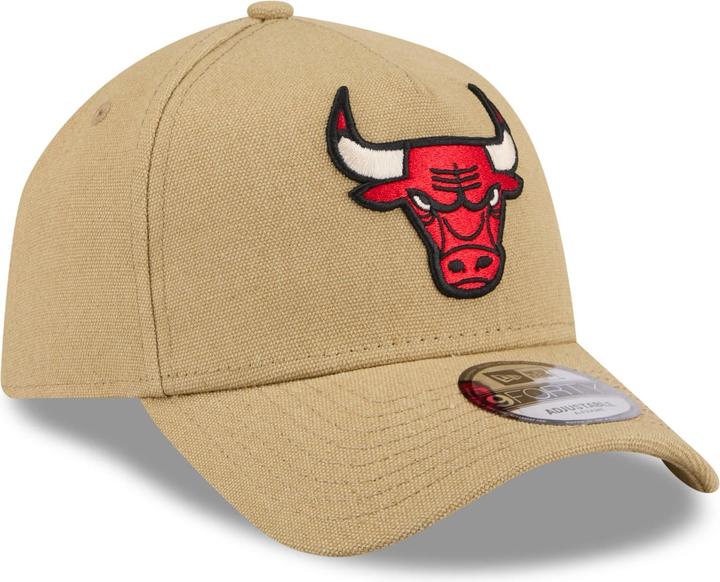 Actual product image New Era A-Frame Trucker Canvas Cap - Chicago Bulls beige (One size)