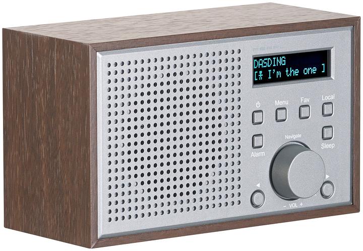 Produktbild Auvisio WLAN-Internetradio mit 2 Weckzeiten (Internetradio, WLAN)