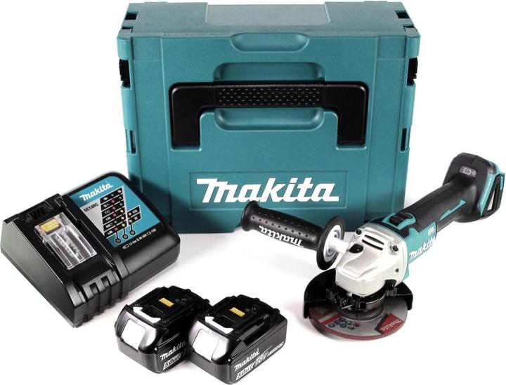 Image du produit Makita DGA504RTJ, 2 batteries (125 mm)