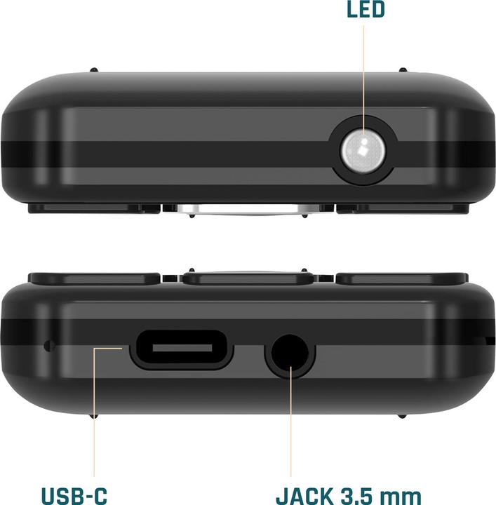 Produktbild Myphone 2240 LTE czarny (1.77", 4G)