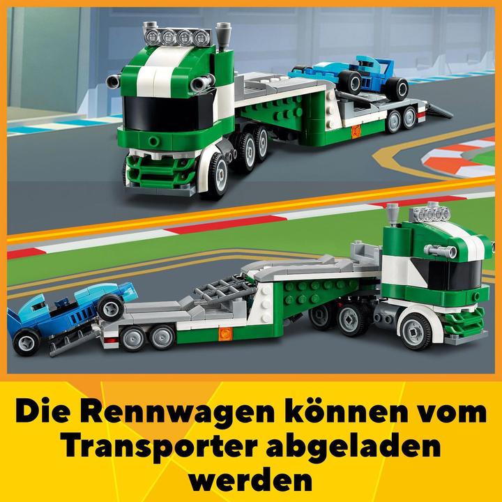 Image du produit LEGO Transporteur de voitures de course (31113, LEGO Creator 3-in-1)