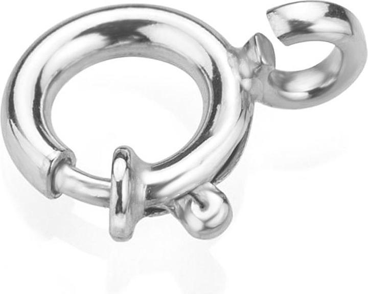 Actual product image Leyda Spring Ring Clasp with Eyelet