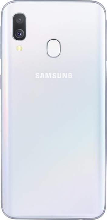 Actual product image Samsung Galaxy A40 EU (64 GB, White, 5.90", Dual SIM + SD, 16 Mpx, 4G)