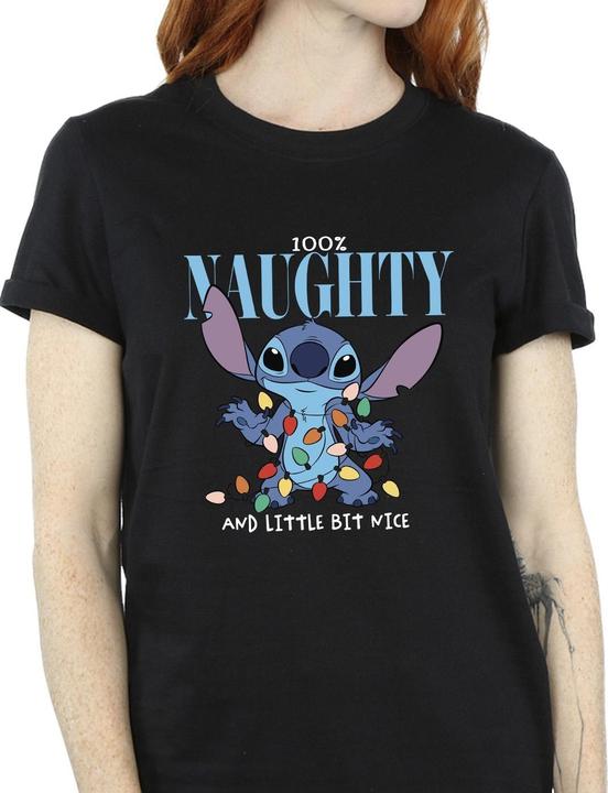 Produktbild Disney Lilo & Stitch Naughty & Nice TShirt (L)