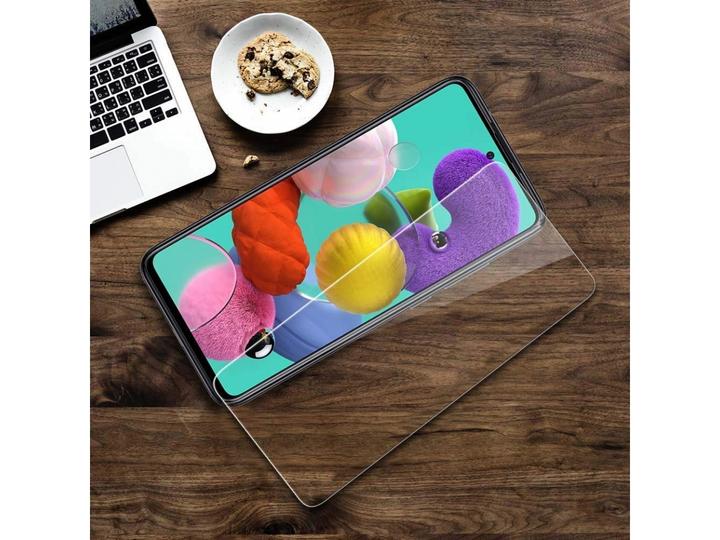 Produktbild Screenguard Samsung Galaxy A71 Panzerglas Schutzfolie Case Friendly Design (1 Stück, Samsung Galaxy A71)