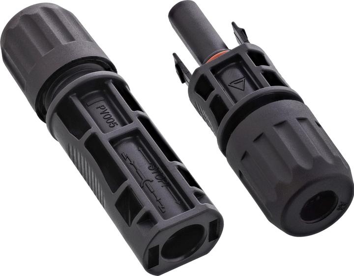 Produktbild InLine Solar Photovoltaik Steckverbinder Set, Stecker + Buchse (Solarstecker)
