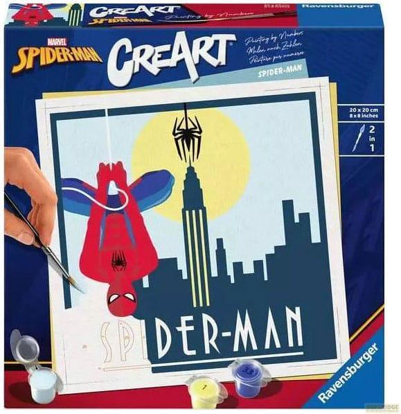 Produktbild Ravensburger CreArt - Malen nach Zahlen 23891 - Spider-Man - ab 12 Jahren