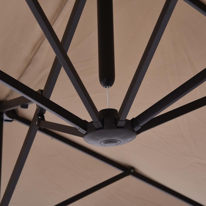 Image du produit Outsunny Parapluie de marché avec manivelle (2.70 m)