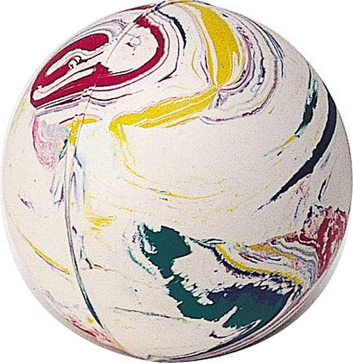 Image du produit Swisspet Balle en caoutchouc dur 6,5cm marbré (Jouet à balle chien)