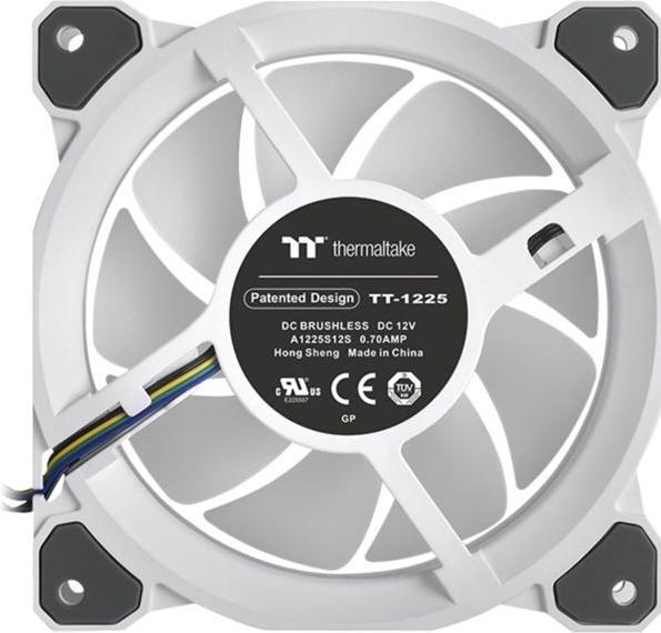 Image du produit Thermaltake Riing Quad 12 RGB White Edition (120 mm, 3 x)
