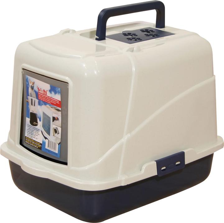 Actual product image Swisspet Cat House Toilet Easy Clean 50x40x40cm (Cat litter box closed)