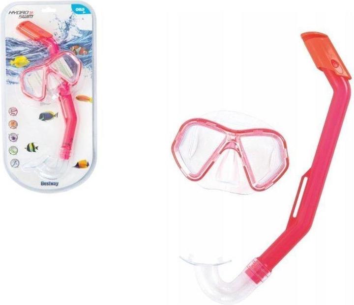 Immagine prodotto Bestway maschera subacquea + tubo rosa 24023