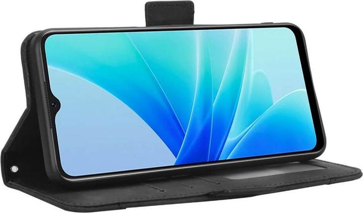 Actual product image Cover-Discount OPPO A57s - Case with many card slots black (Oppo A57s)