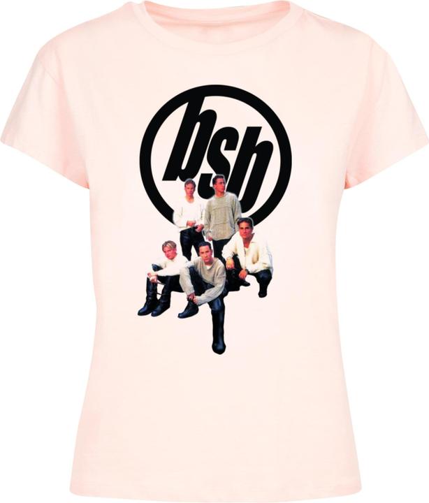 Merchcode Ladies Backstreet Boys - Vintage Logo Box Tee - 111609