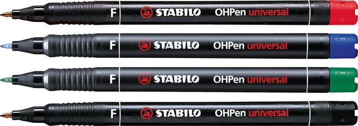 Produktbild STABILO OHPen universal Folienstift permanent (Mehrfarbig, 0.70 mm, 8 x)