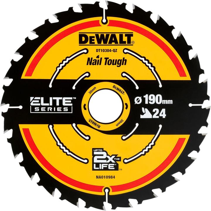 DeWalt KSB 190x30 24 WZ 18° per DWE575K/576K DT10304