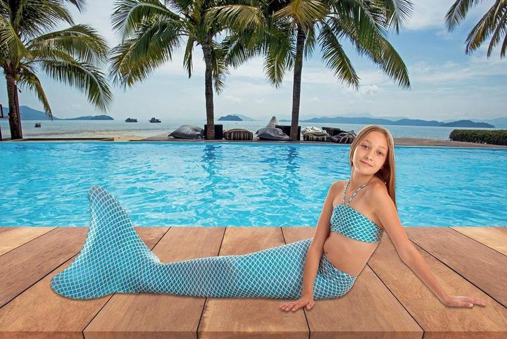 Actual product image Kuaki Mermaids Kuaki Aquaris Mermaid Tail Set Breeze Gr. S (S)