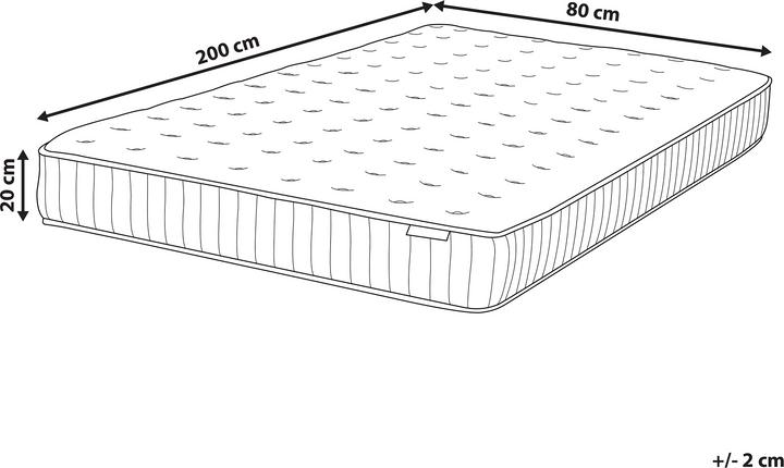 Produktbild Beliani Dream (80 x 200 cm, Federkern)