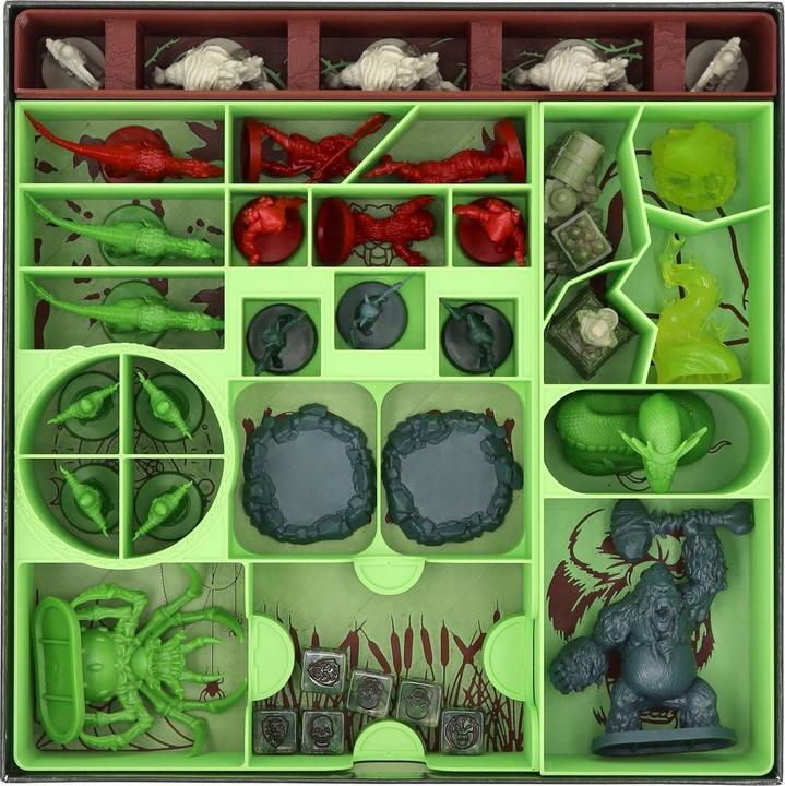 Produktbild Feldherr Organizer Insert für HeroQuest (2021) - Der Dschungel von Delthrak - Br (Kunststoff)