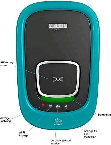 Produktbild Orbis OB94U820HA2 Wallbox Viaris UNI TP 11 KW 3x16 A (Typ 2, 11 kW, 16 A)