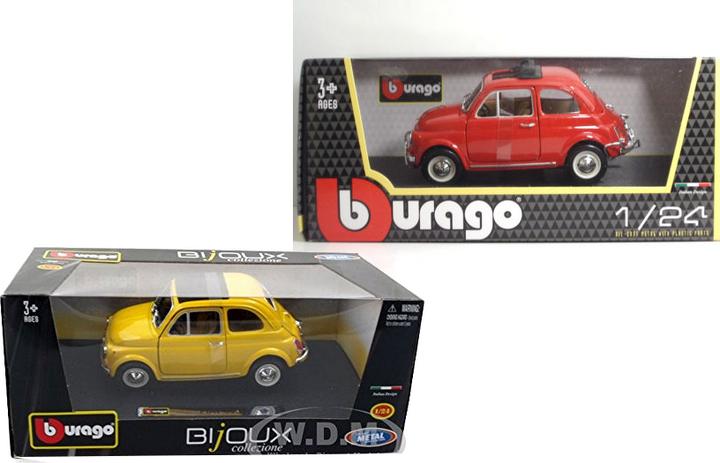 Actual product image Bburago Fiat 500L