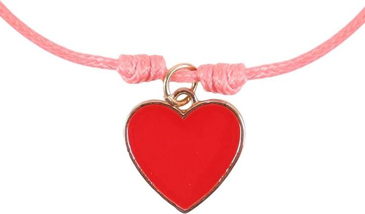 Produktbild Something Different Herz ArmbandAnhänger Besties Emaille 2erPack (100% synthetisches Material)