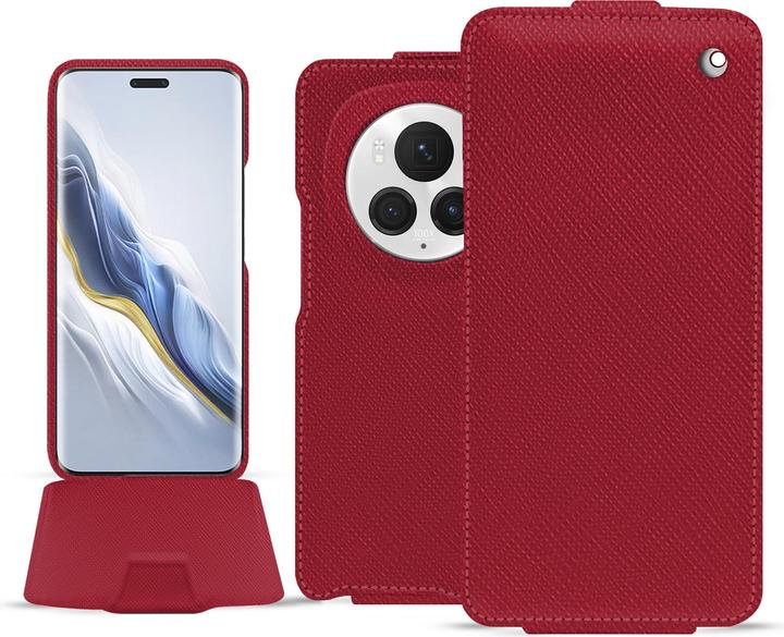 Image du produit Noreve Coque à rabat vertical en cuir (Honor Magic6 Pro)