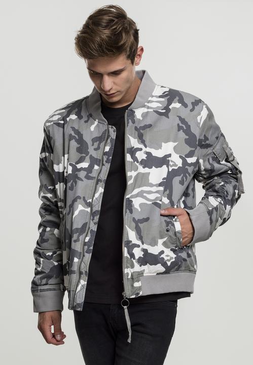 Image du produit Urban Classics Vintage Camo Cotton Bomber Jacket (L)