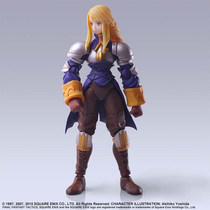 Actual product image Square Enix Final Fantasy Tactics Bring Arts action figure Agrias Oaks 14 cm
