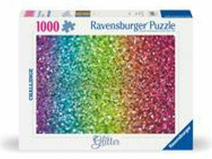 Produktbild Ravensburger Challenge Puzzle 12000116 - Glitzer - 1000 Teile Puzzle für Erwachsene und Kinder ab (1000 Teile)