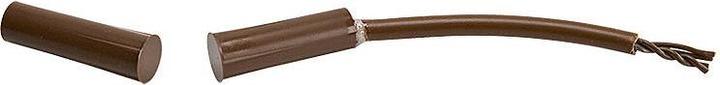 Actual product image Satel S-2 BR built-in magnetic contact + Sabo brown