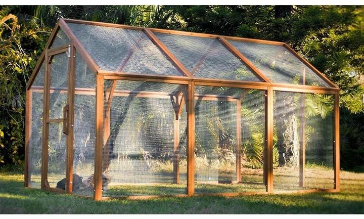 Actual product image Pet Homes Outdoor 6 M2 free-range enclosure