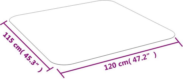 Produktbild VidaXL Becky (120 x 115 cm)
