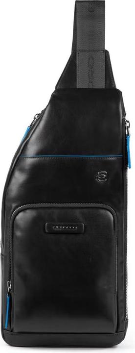 Piquadro Blue Square Mono Schlinge Schwarz