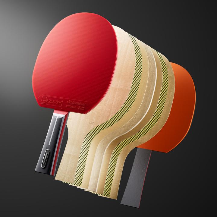 Immagine prodotto Kuikma Tischtennisschläger - TTR 930 Spin H-Carbon 7* ITTF Verein