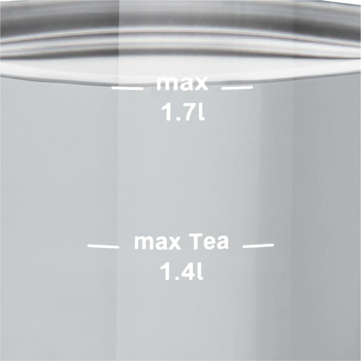 Produktbild WMF Glas Wasserkocher mit Temperaturwahl 1,7l Teesieb Warmhaltefunktion Lono 3000W (1.70 l)