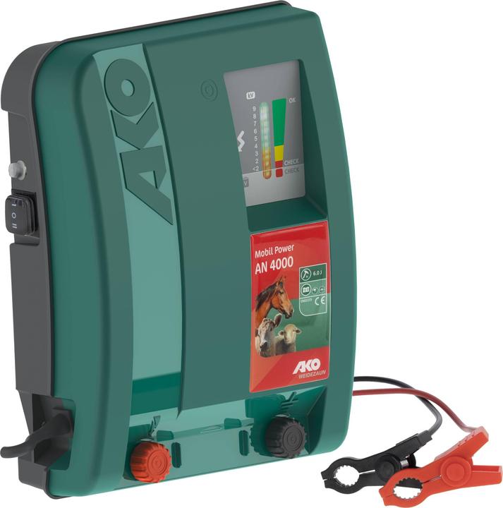 Actual product image AKO MobilPower AN 4000 electric fence energiser