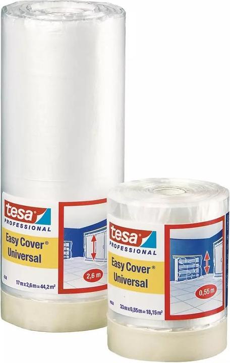 tesa Painter's tape PROFESSIONAL, painter's tape incl. masking film (33 m, 1400 mm)