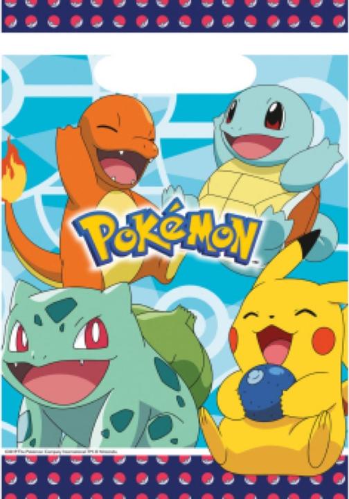 Borse per feste Pokémon (Borsa da regalo, 8 x)