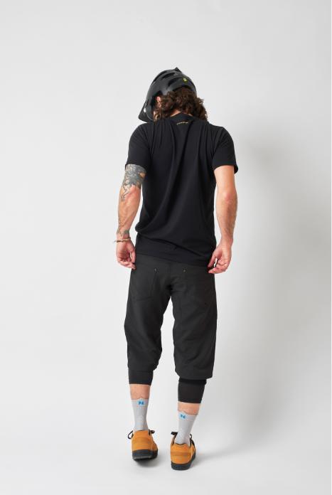 Actual product image dirtlej Trailscout MTB shorts, black, S (S)
