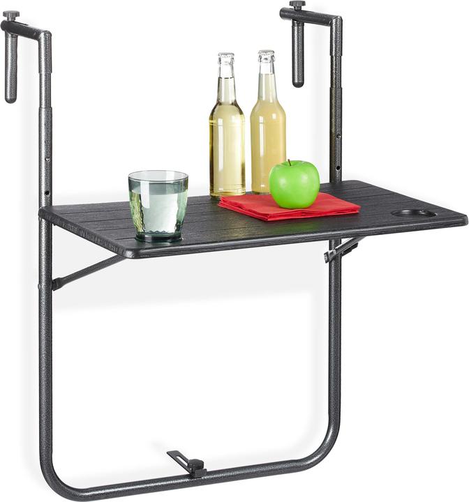 Actual product image Relaxdays Balcony hanging table (59.50 cm)