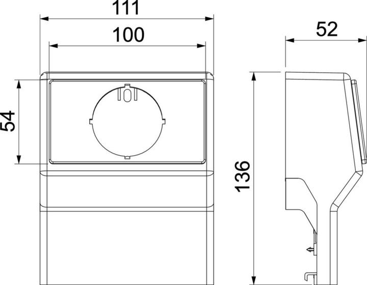 Actual product image Rehau Equipment tank (2 cm)