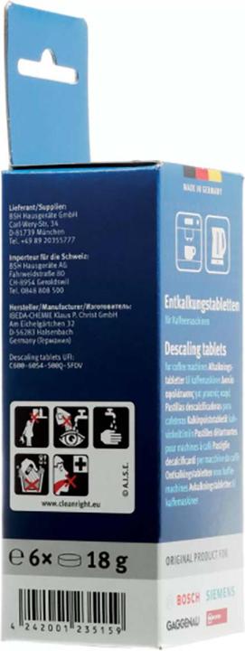 Produktbild Siemens Tcz6002