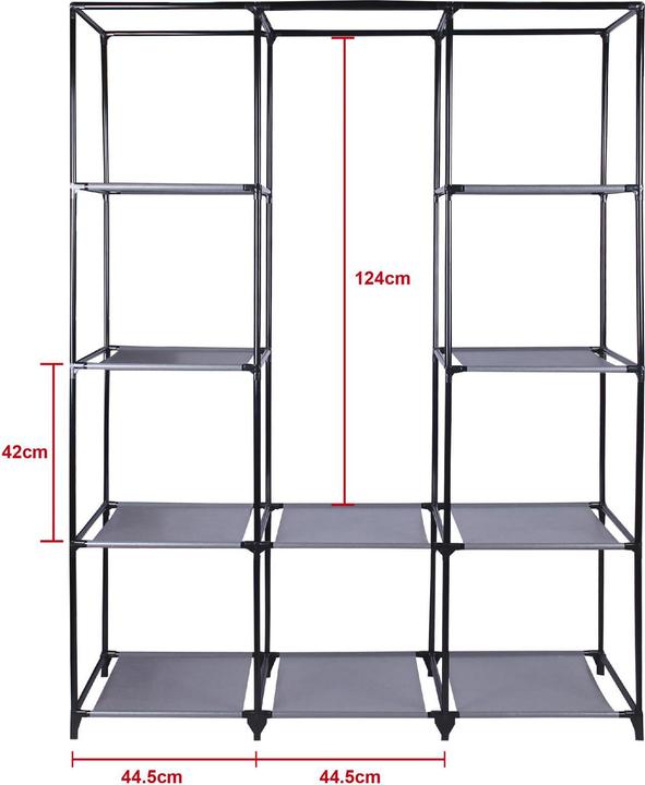 Produktbild IDIMEX Steven (131 x 46 x 169 cm)
