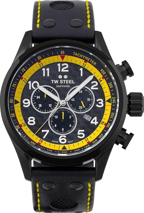 Actual product image TW-Steel TW Steel SVS301 Coronel WTCR Special Edt Chronograph Men's Watch 48mm 10ATM (Chronograph)