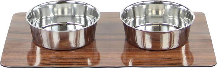 Actual product image Swisspet Magnetic mat with stainless steel cups